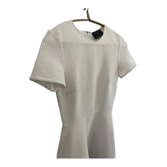 Opening Ceremony White Textured Mini Dress Size Small - Picture 5 of 16